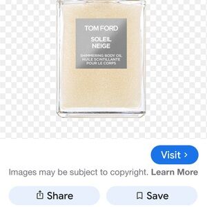 Tom Ford Soleil Neige Gold Body Oil